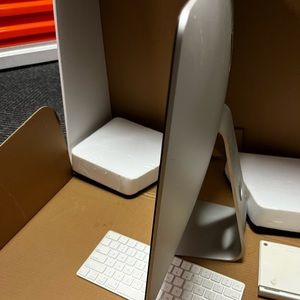 Every iMac features two superfast Thunderbolt 3 (USB-C) ports and 1 TB